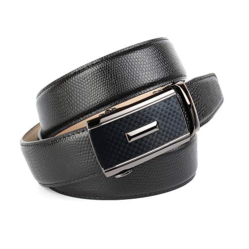 Anthoni Crown Herren Ledergürtel Gürtel, Schwarz, 115 Anthoni Crown Herren Ledergürtel Gürtel, Schwarz, 115 von Anthoni Crown
