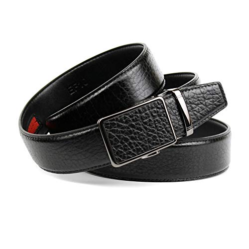 Anthoni Crown Herren Ledergürtel Gürtel, Schwarz, 140 Anthoni Crown Herren Ledergürtel Gürtel, Schwarz, 140 von Anthoni Crown