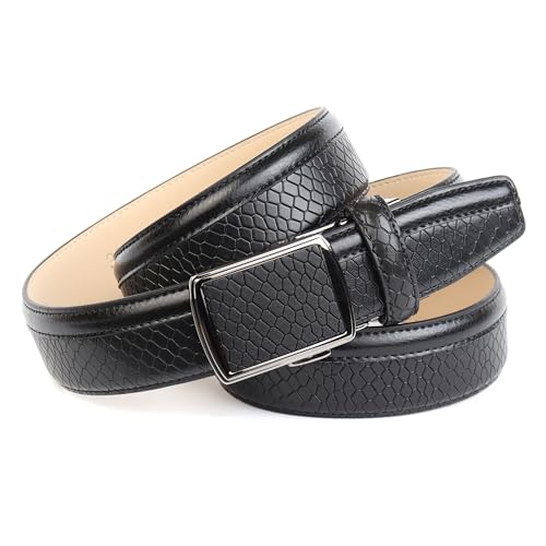 Anthoni Crown Herren Ledergürtel Gürtel, schwarz, 100 Anthoni Crown Herren Ledergürtel Gürtel, schwarz, 100 von Anthoni Crown