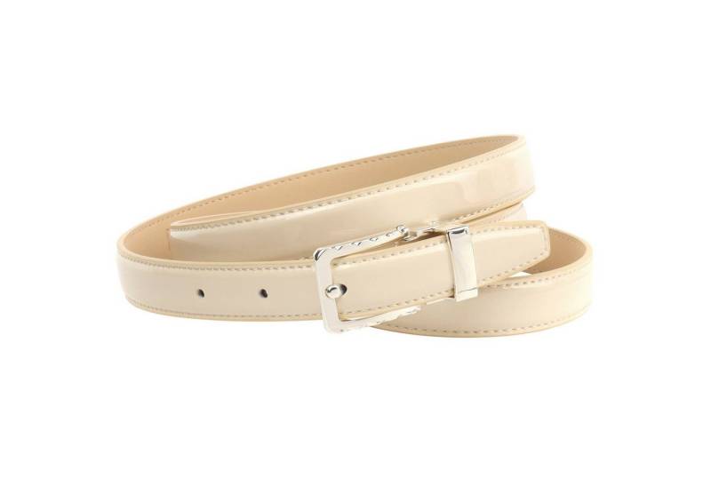 Anthoni Crown Ledergürtel Lackledergürtel in schmaler Form von Anthoni Crown