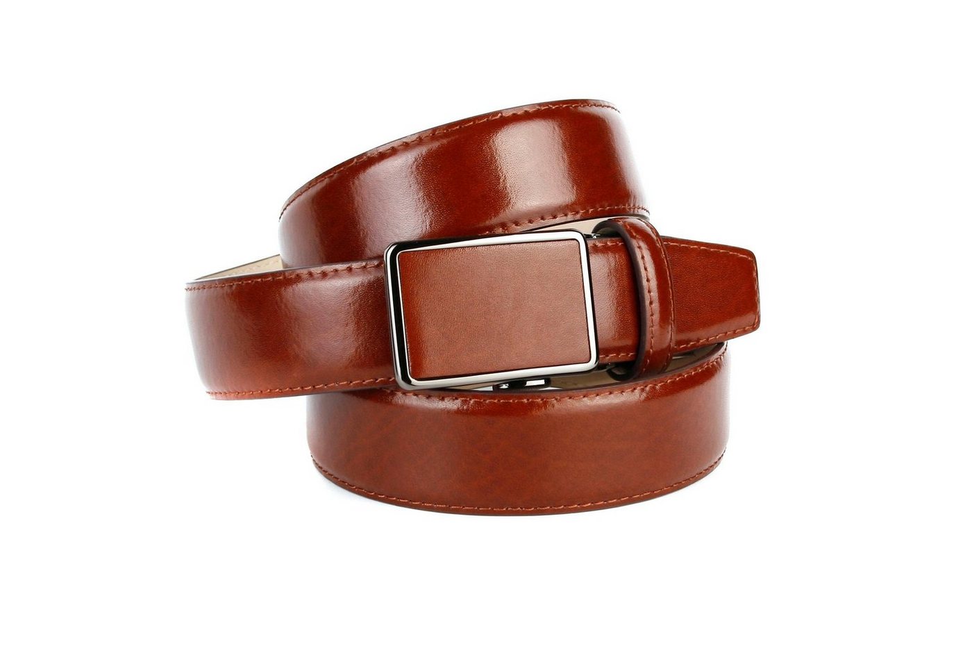 Anthoni Crown Ledergürtel Trendige Gürtel für Anzüge und Freizeit von Anthoni Crown