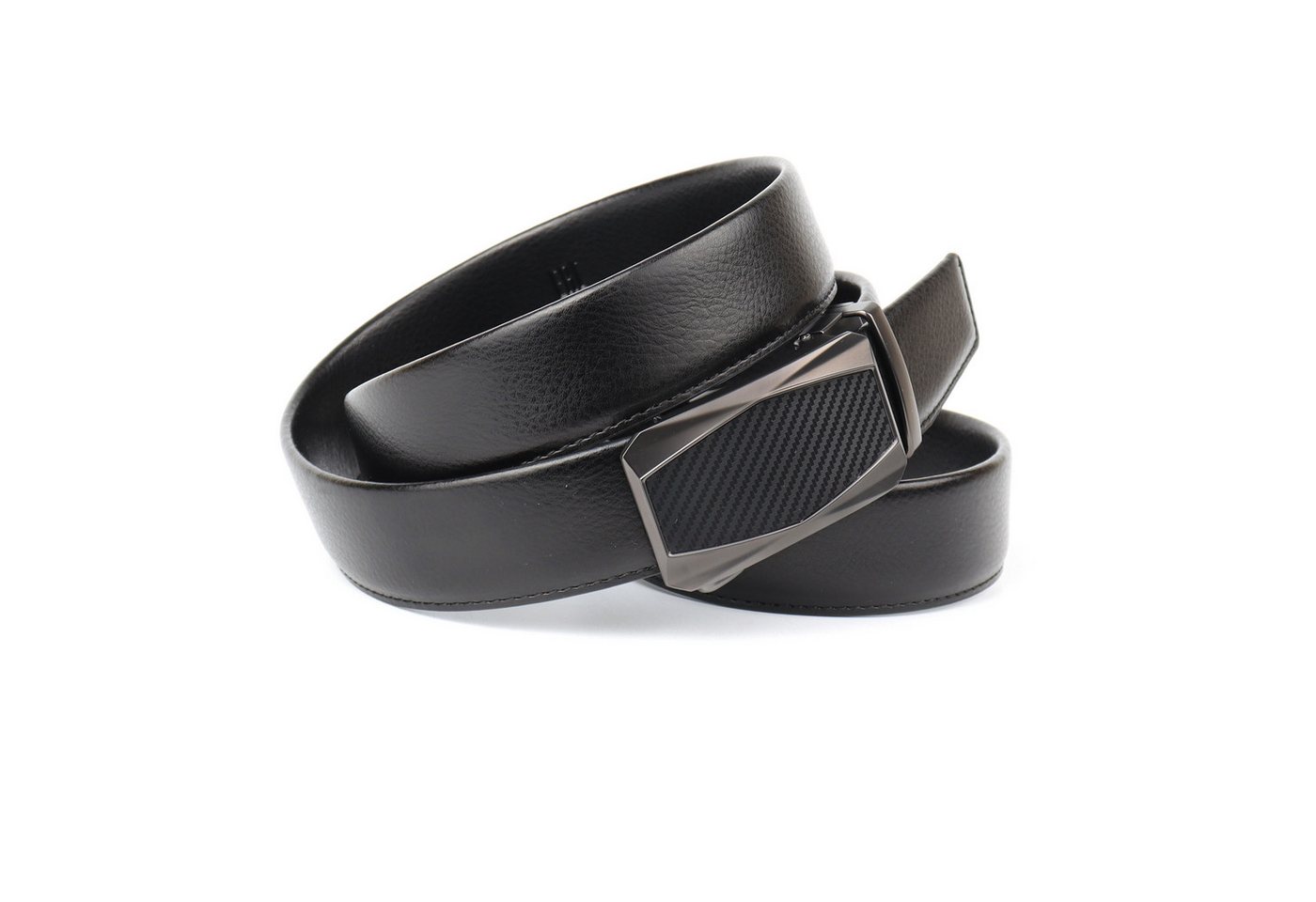 Anthoni Crown Ledergürtel geschwärzte Schließe, leichte Oberflächennarbung von Anthoni Crown