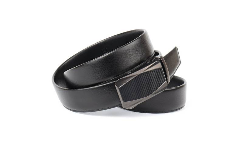 Anthoni Crown Ledergürtel geschwärzte Schließe, leichte Oberflächennarbung von Anthoni Crown