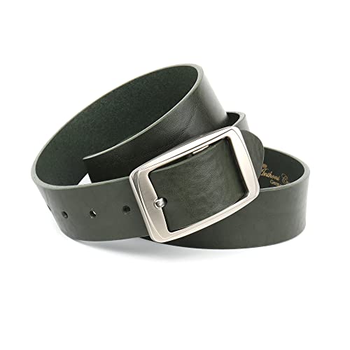 Anthoni Crown Unisex Ledergürtel Gürtel, Grün, 85 Anthoni Crown Unisex Ledergürtel Gürtel, Grün, 85 von Anthoni Crown