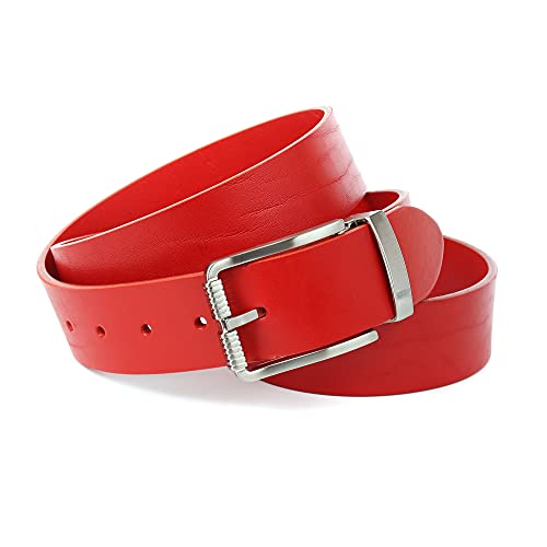 Anthoni Crown Unisex RO2P4160-95 Gürtel, Rot, 95 von Anthoni Crown