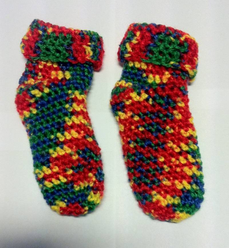 Baby Bunt Häkelsocken von AnthonyBrighton