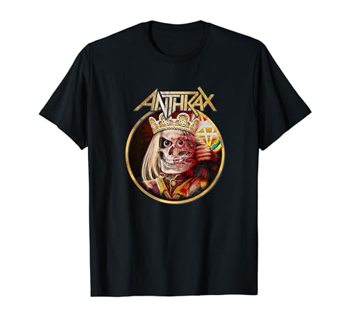 Anthrax – King Not Man Mask T-Shirt von Anthrax Official