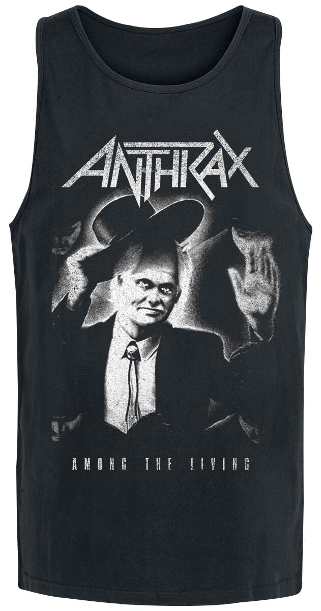 Anthrax ATL Greyscale Tank-Top schwarz in 3XL von Anthrax