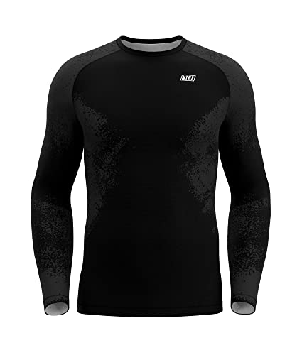 Anthrax Rashguard Schwimmshirt - Activewear für Herren Langarm – LSF 50+ - Quick Dry - Multifunktionsshirt für Outdoor-Aktivitäten - Leichtes Material – Verschiedene Designs von Anthrax