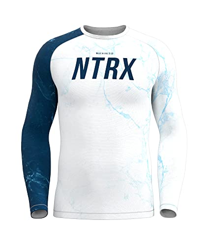 Anthrax Rashguard Schwimmshirt - Activewear für Herren Langarm – LSF 50+ - Quick Dry - Multifunktionsshirt für Outdoor-Aktivitäten - Leichtes Material – Verschiedene Designs von Anthrax