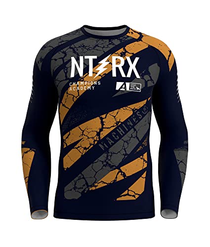 Anthrax Rashguard True Speed - Funktionsshirt Herren Langarm - Dry-Fit Funktion - Leichtes und Luftdurchlässiges Material – Vielfältige Designs – Crossfit - Ausdauer - Fitness von Anthrax