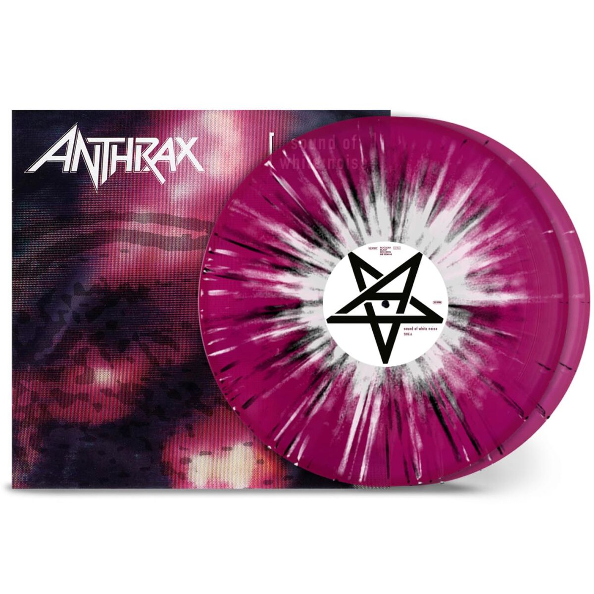 Anthrax Sound of white noise LP multicolor Anthrax Sound of white noise LP multicolor von Anthrax