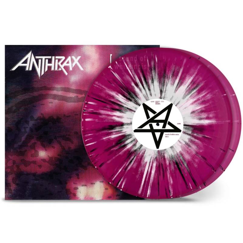 Anthrax Sound of white noise LP multicolor von Anthrax