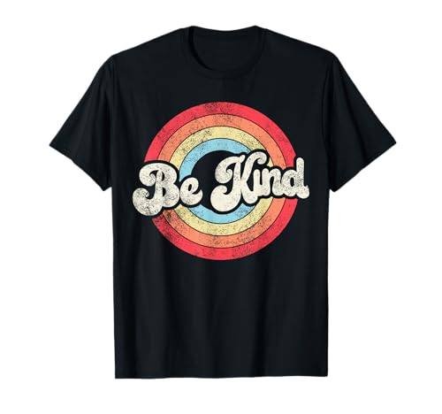 Be Kind Women Positive Inspirational Kindness Retro Vintage T-Shirt von Anti-Bullying Awareness Co