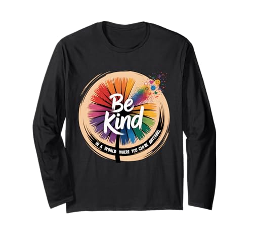 Unity Day Kindness Day Zitat Be Kind Pusteblume Damen Herren Kind Langarmshirt Unity Day Kindness Day Zitat Be Kind Pusteblume Damen Herren Kind Langarmshirt von Anti Bullying Week Month Orange Kindness Women