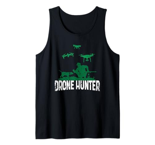 Drone Hunting Season Drone Hunter Männer Tank Top Drone Hunting Season Drone Hunter Männer Tank Top von Anti Drone Flying Drone Hunter Designs
