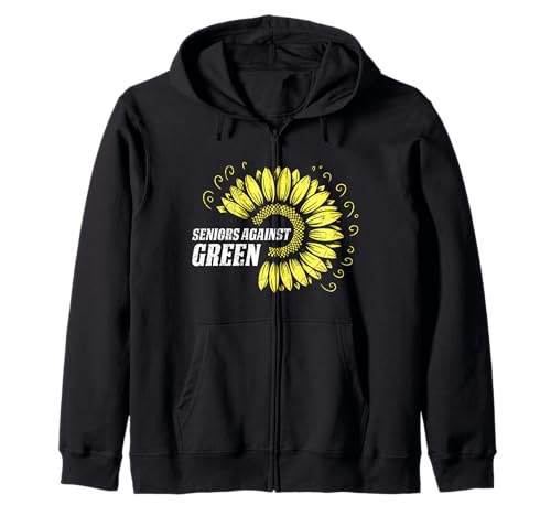 ALTE HERREN OPAS GEGEN GRÜN Lustiges Aktivisten Kapuzenjacke von Anti Grüne Shirt Grün nein Danke Anti Klimakleber