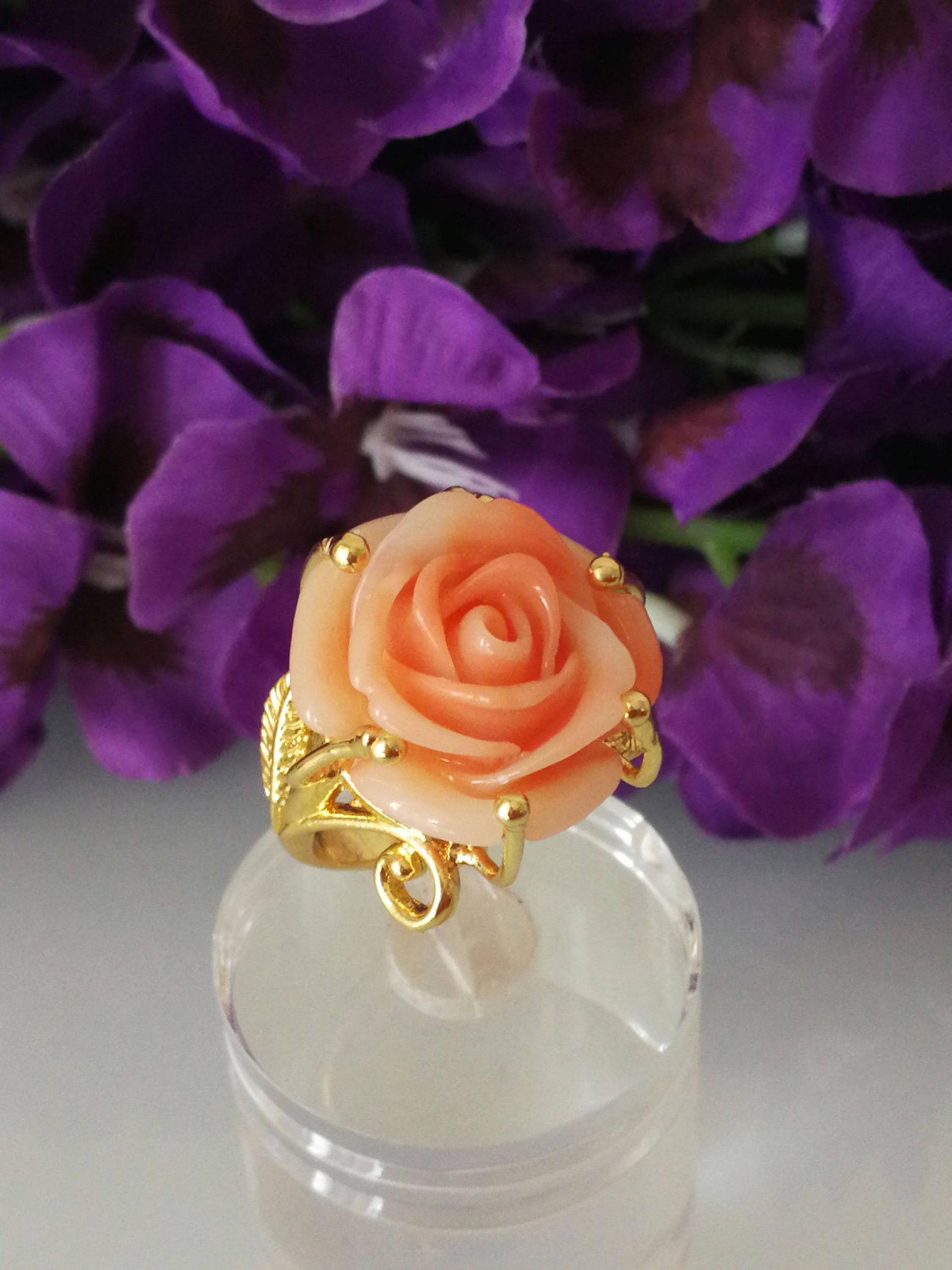 Rosa Ring Im Liberty-stil Rosa Ring Im Liberty-stil von AnticoScrigno