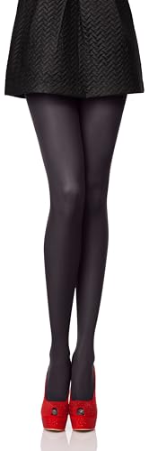 Antie Damen Mikrofaser Strumpfhose bunt AN-121 40 DEN (Graphit, S (32-36)) von Antie