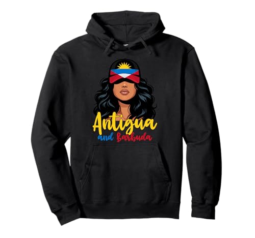 Antiguanisches Mädchen Antigua-Flagge Stolze Frauen aus Antigua und Barbuda Pullover Hoodie Antiguanisches Mädchen Antigua-Flagge Stolze Frauen aus Antigua und Barbuda Pullover Hoodie von Antigua and Barbuda for Girls and Women Antiguan