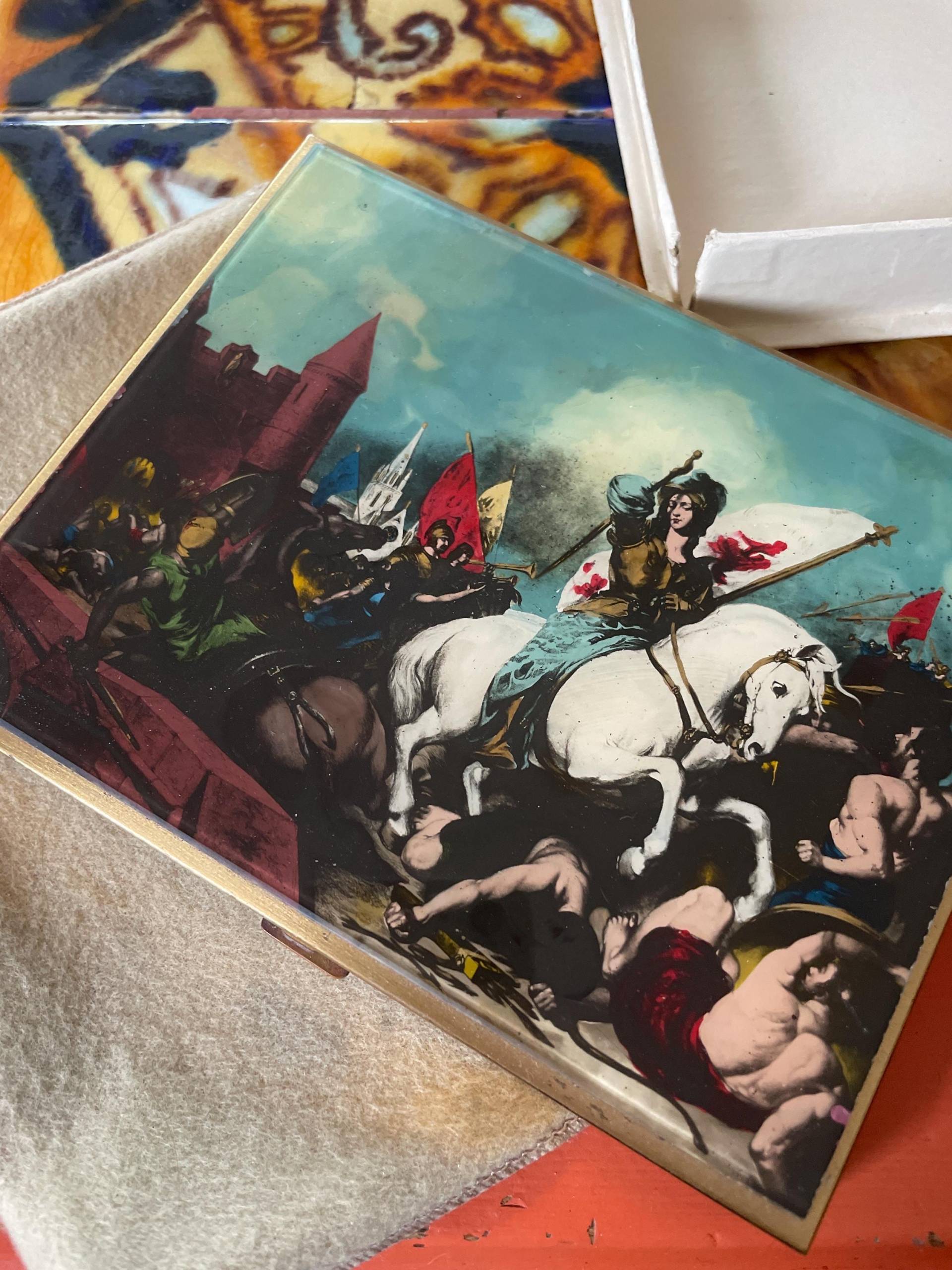 Kompakte Große Volupte Vintage Original Box As Is von AntiguaNM