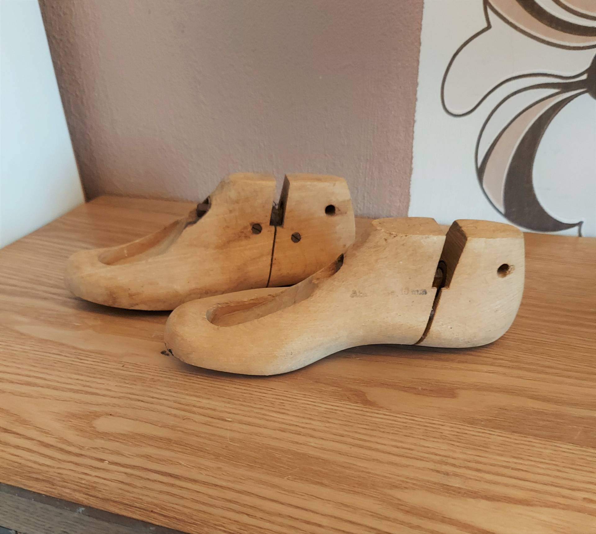 Vintage Holzschuhformer Set 2 von AntikHausCrafts