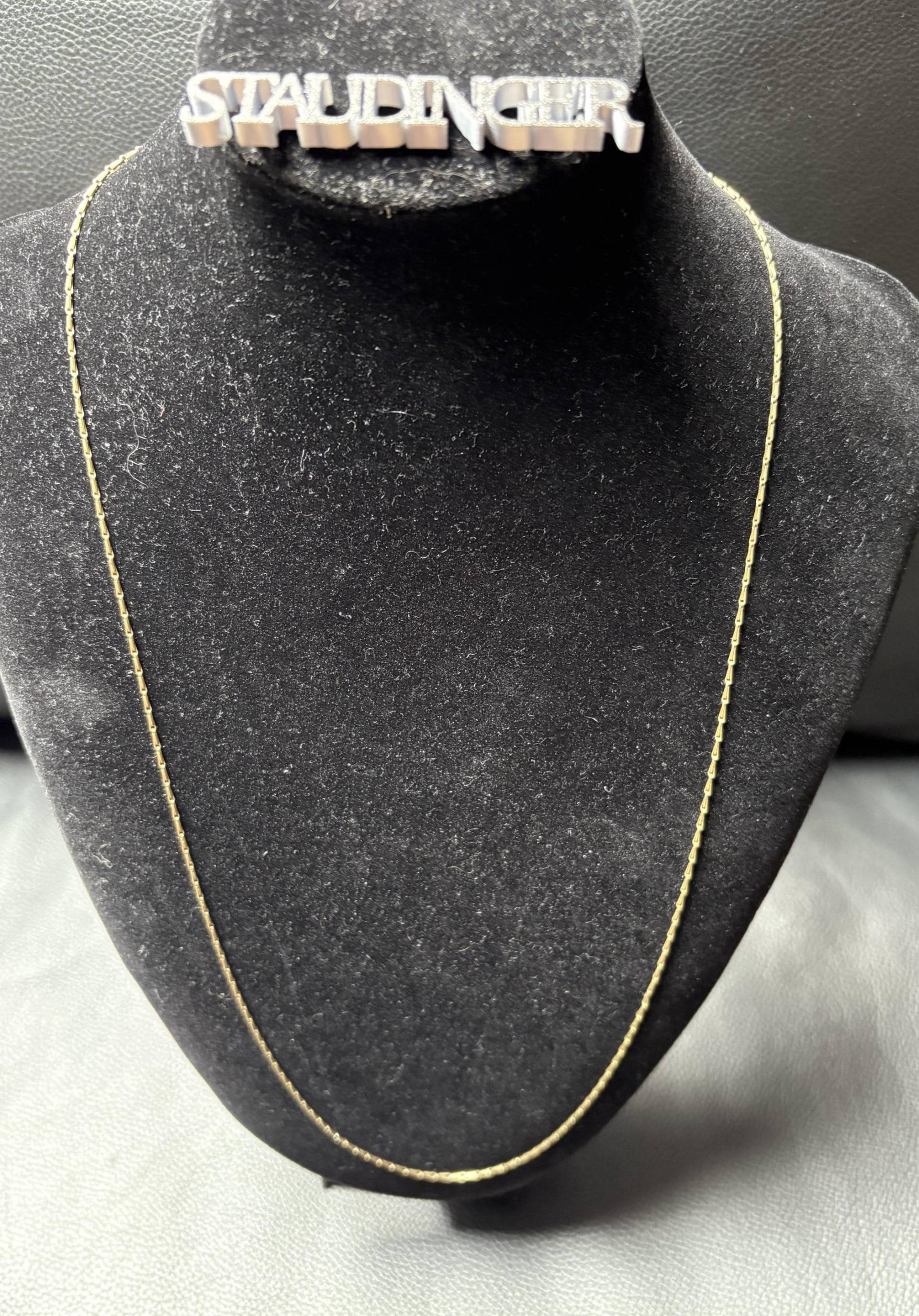 14K Goldkette Halskette 585Er Gelbgold 70 cm 5, 9 G von AntikStaudinger