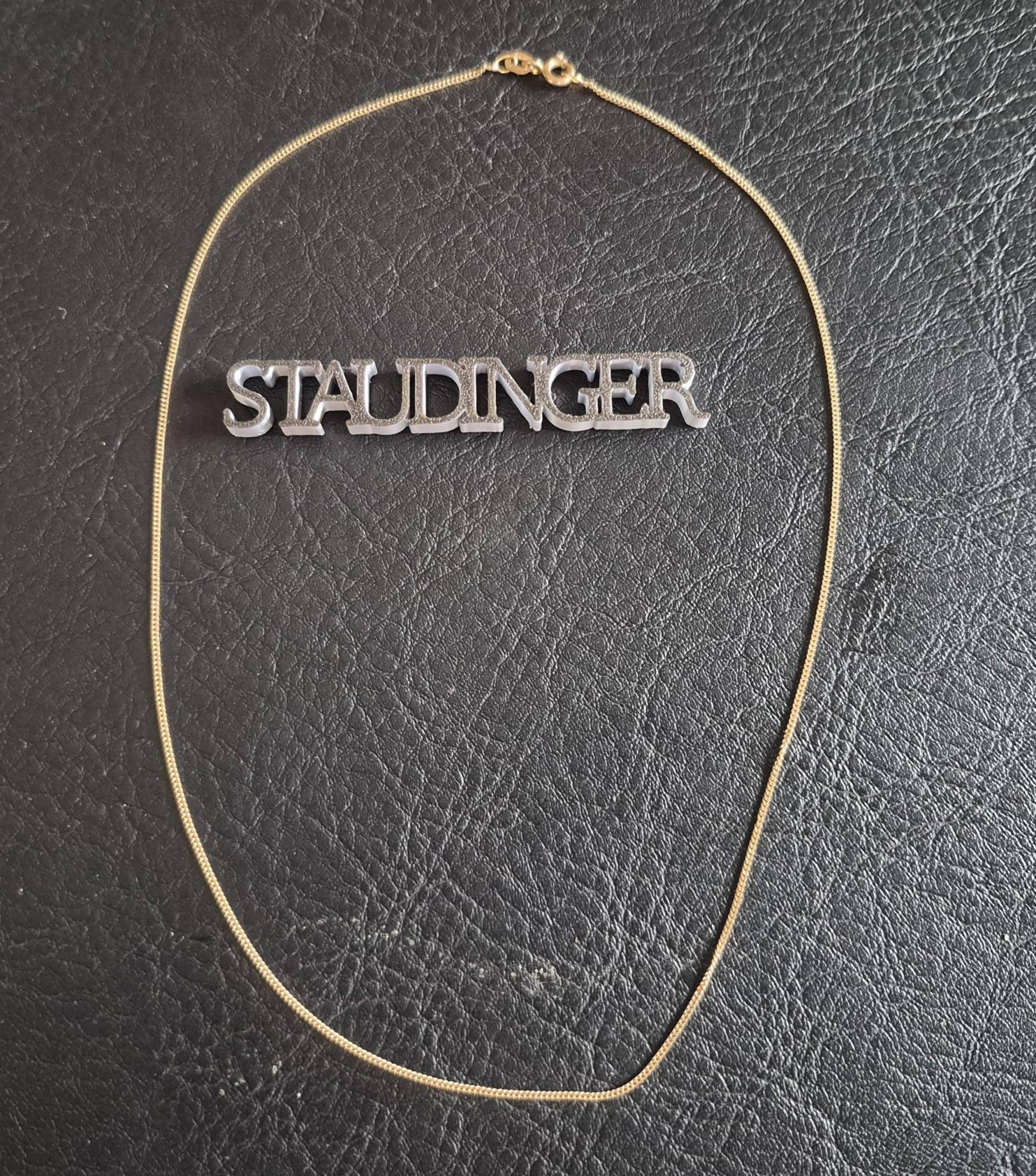 18K Goldkette Halskette Gelbgold 18 Karat 40 cm 1, 7 G 750Er von AntikStaudinger