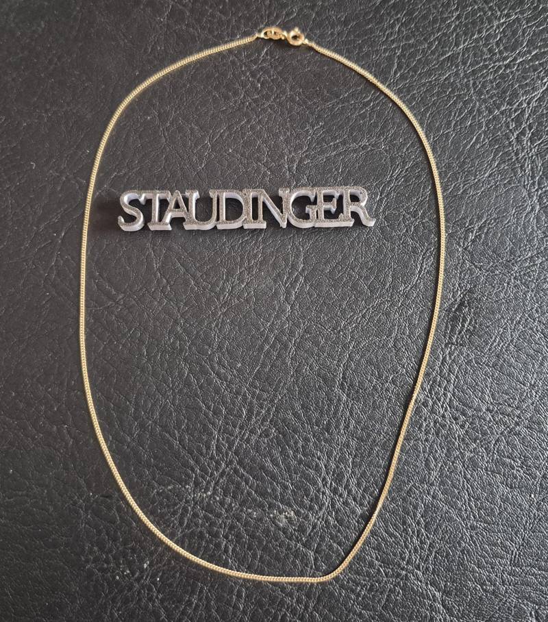 18K Goldkette Halskette Gelbgold 18 Karat 40 cm 1, 7 G 750Er von AntikStaudinger