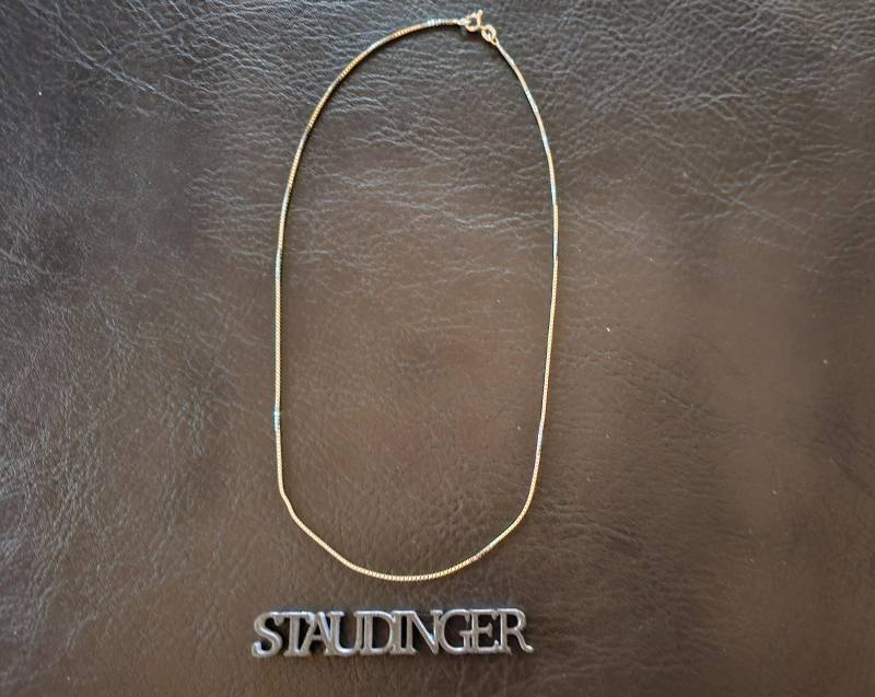 18K Goldkette Halskette Weißgold 40 cm 3, 1 G 18K Goldkette Halskette Weißgold 40 cm 3, 1 G von AntikStaudinger