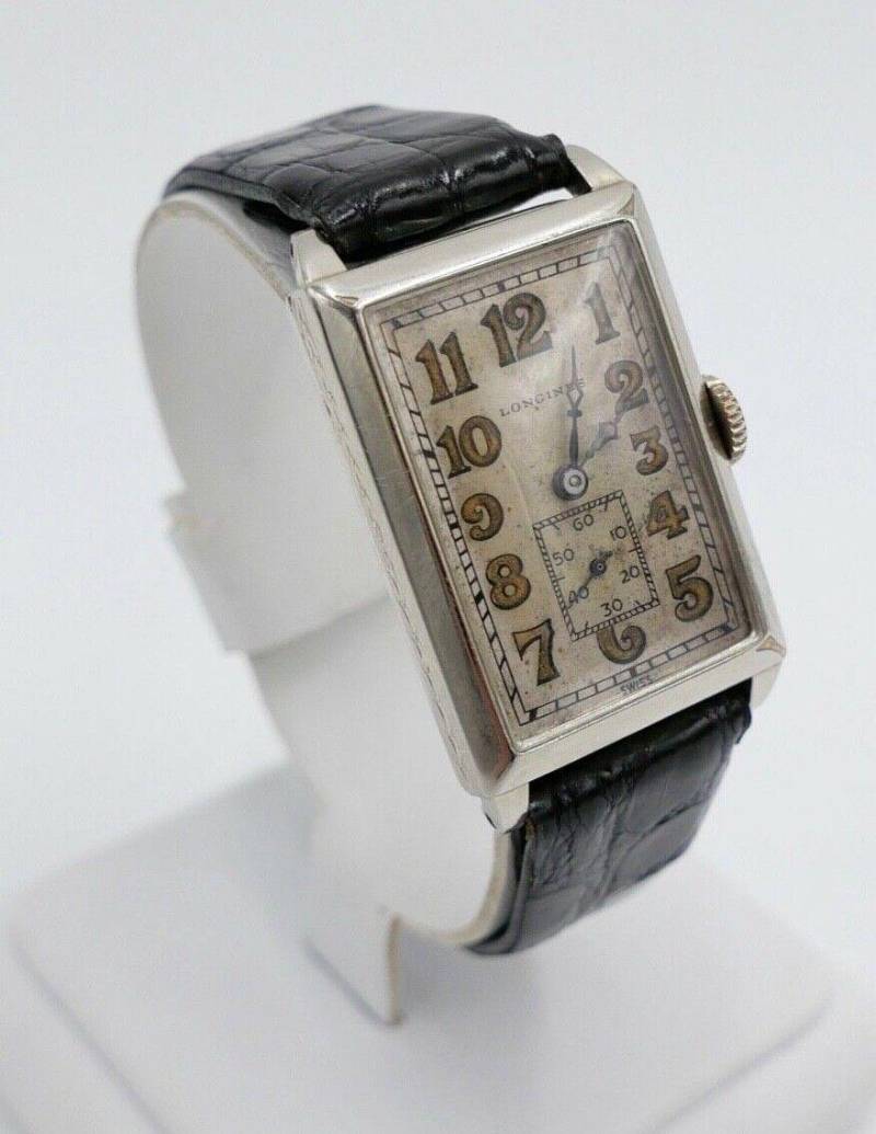 1930Er Vintage Longines Herren Vergoldet Gold Filled Cal. 947N Neues Lederband von AntikhandelStuttgart