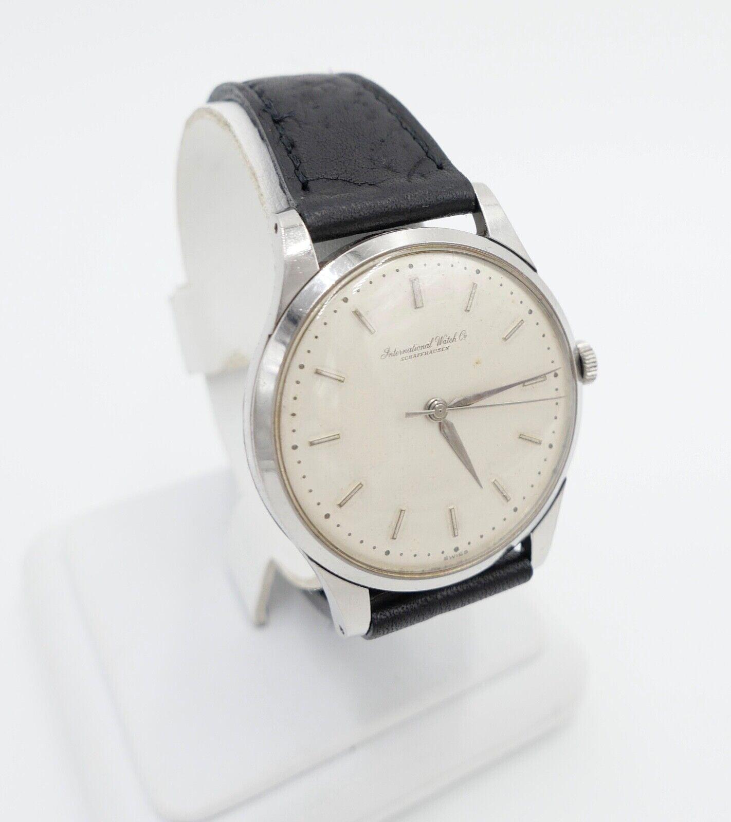 1959 Iwc International Watch Co Herren Armbanduhr Cal. 89 Edelstahl Handaufzug von AntikhandelStuttgart