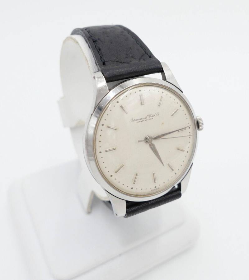 1959 Iwc International Watch Co Herren Armbanduhr Cal. 89 Edelstahl Handaufzug von AntikhandelStuttgart