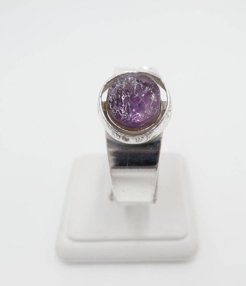 Amethyst 835 Silber Armband Armreif Armspange Quot; Perli Guter Zustand Rar von AntikhandelStuttgart