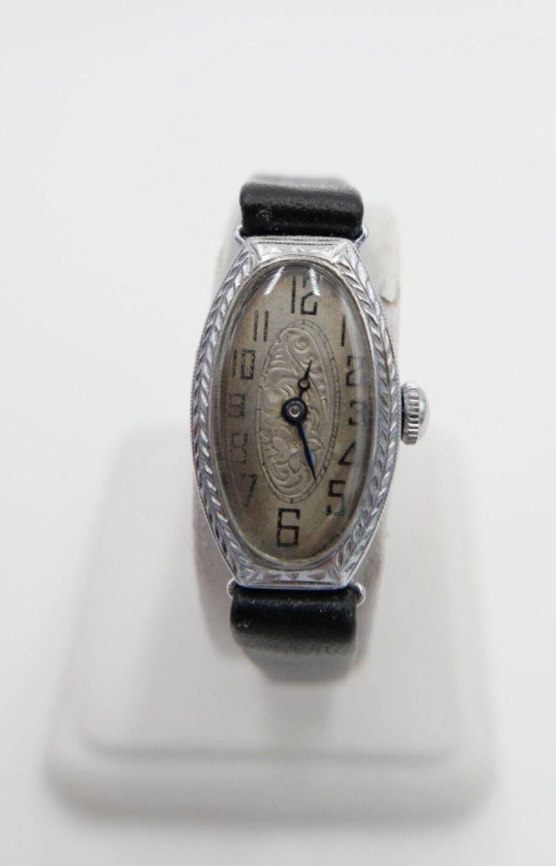 Antike Jugendstil 1920Er Jahre Gold Damenuhr | Defekt Parfis Watch Swiss 20 Kt von AntikhandelStuttgart