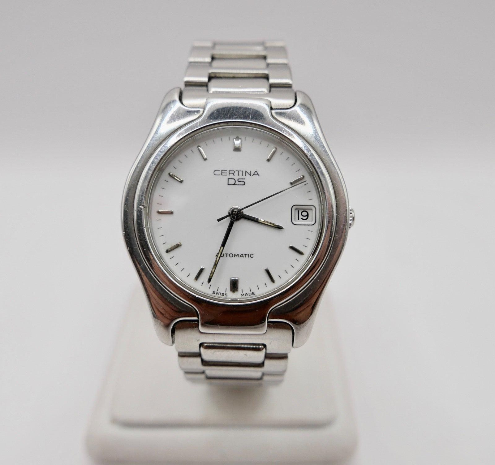 Certina Ds Automatic 629 7070 7170 42 Original Band Weißes Zifferblatt Herrenuhr von AntikhandelStuttgart