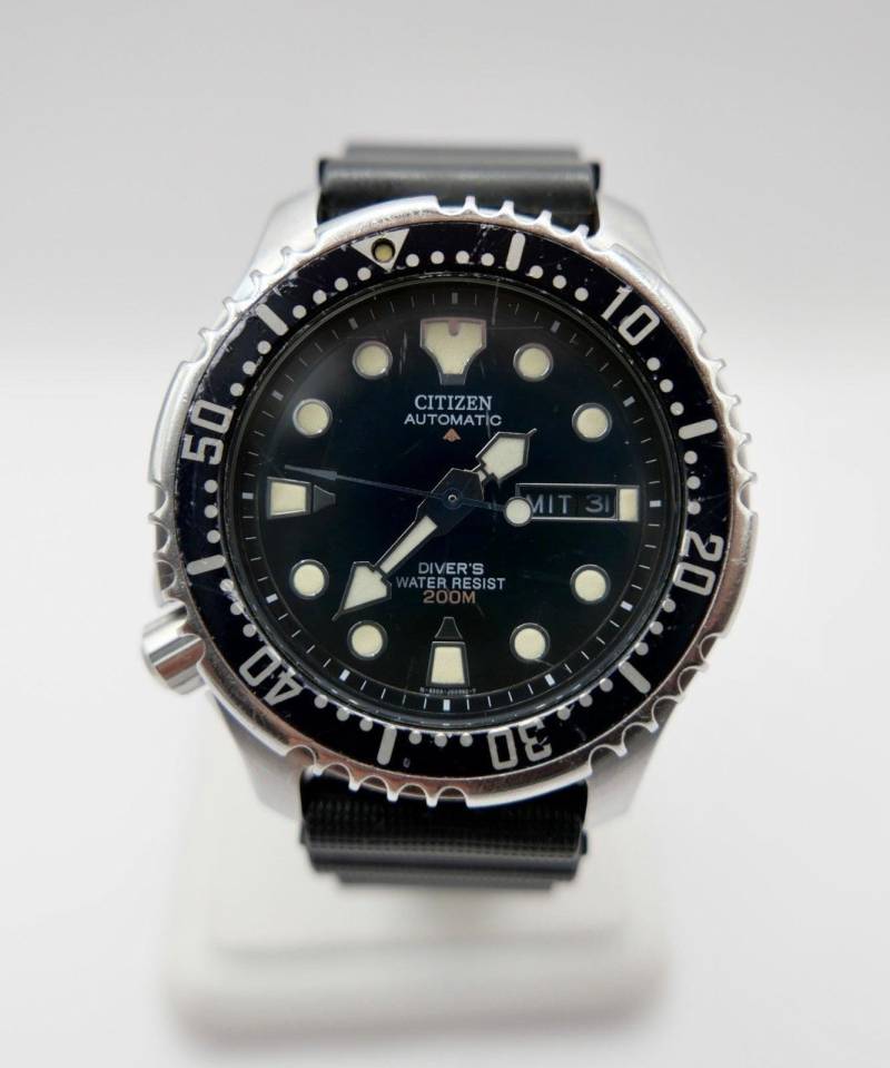 Citizen Promaster 200M Automatic 8203-824393 Taucheruhr Deutsch Gummiband Neu Citizen Promaster 200M Automatic 8203-824393 Taucheruhr Deutsch Gummiband Neu von AntikhandelStuttgart