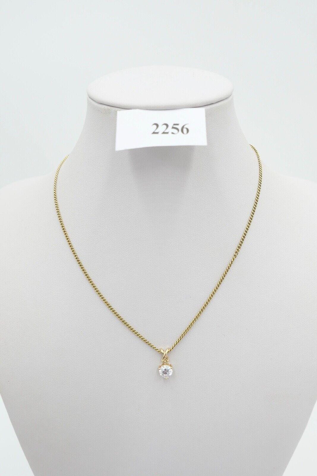 Dqcz Anhänger Mit Zirkonia 585/14K Gold Gelbgold Dqcz Anhänger Mit Zirkonia 585/14K Gold Gelbgold von AntikhandelStuttgart