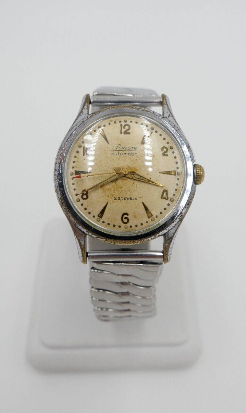 Foresta Automatic Cal. Fb 800 Förster Herrenuhr Handaufzug Watch Armbanduhr von AntikhandelStuttgart