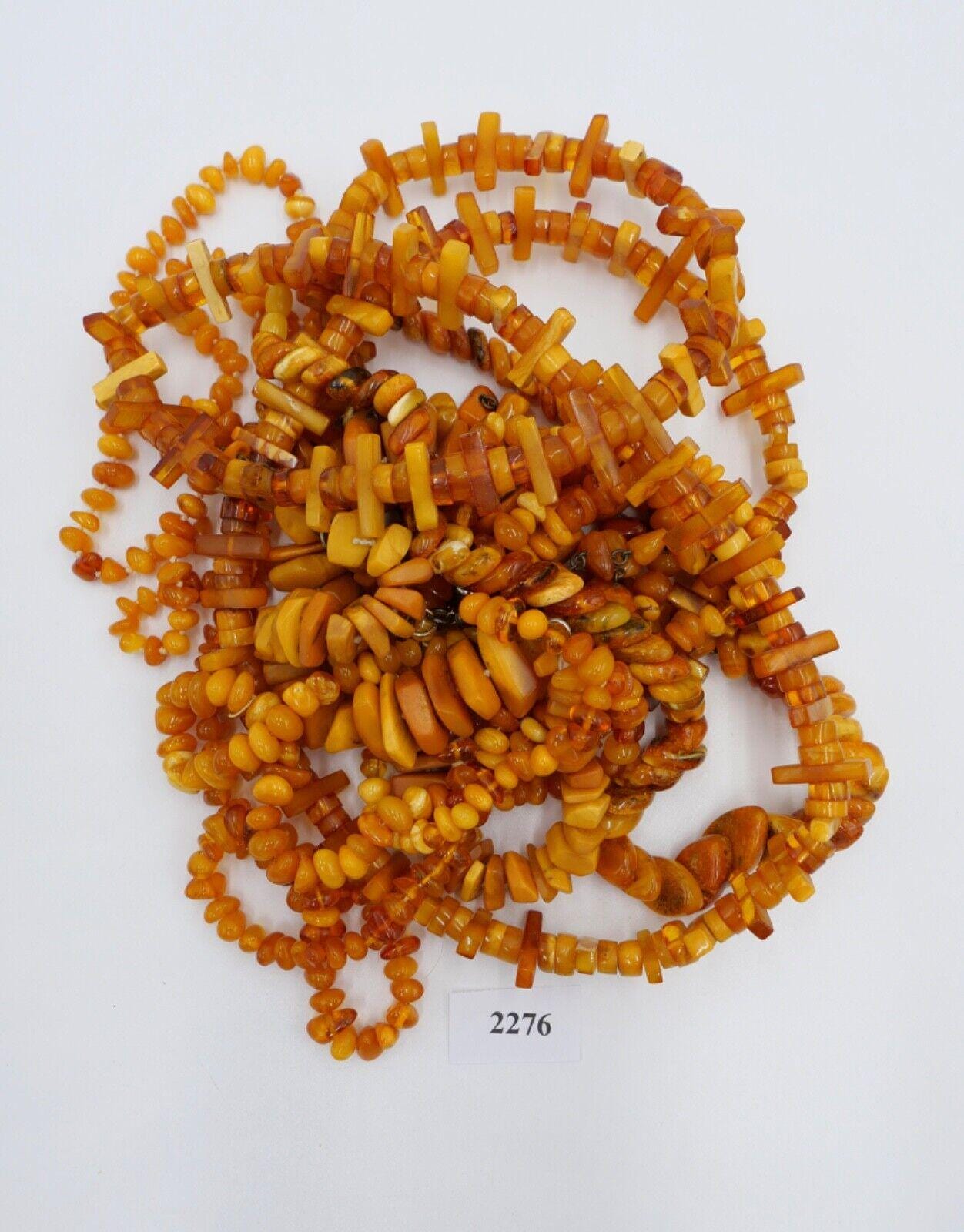 Konvolut/Posten Bernstein Butterscotch Inklusive Xxl Kette Ketten 311, 8 Gramm von AntikhandelStuttgart