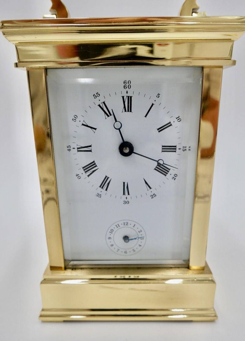 L'epée 1839 Reiseuhr Tischuhr Frankreich 80-90Er Jahre Messing Mit Wecker von AntikhandelStuttgart