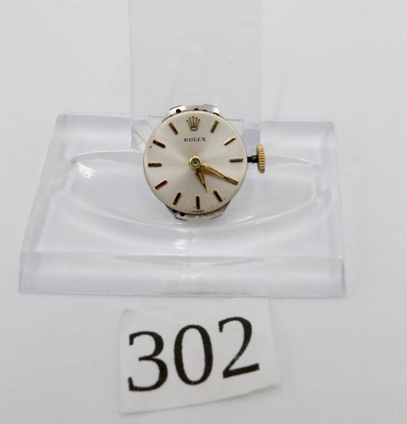 Läuft Rolex Precision Cal. 1310 Uhrwerk Ziffernblatt Zeiger Krone Funktionsfähig von AntikhandelStuttgart
