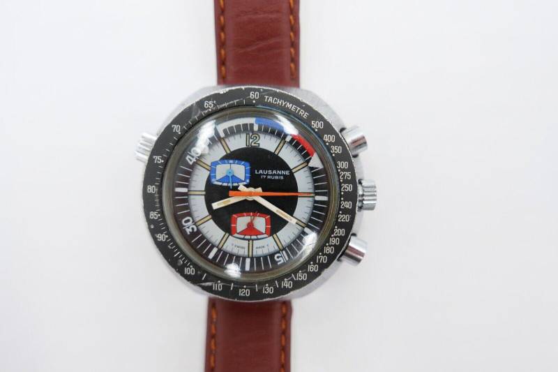 Lausanne Regatta Vintage 1970Er Yacht Master Chronograph Ø 49mm Cal. Eb 8371-67 Lausanne Regatta Vintage 1970Er Yacht Master Chronograph Ø 49mm Cal. Eb 8371-67 von AntikhandelStuttgart