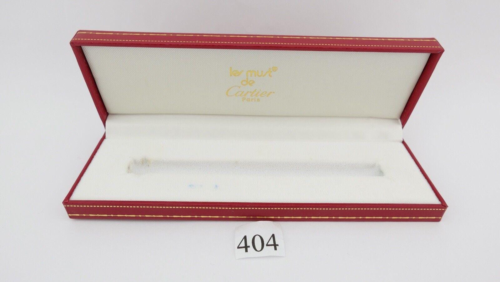 Must De Cartier Tintenfüller Füllfederhalter Füller Etui Box 18 X 6 cm von AntikhandelStuttgart