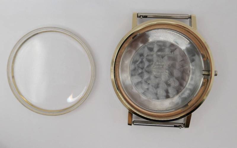 Omega Seamaster 14765 3 Sc Gehäuse & Glas Ø 34mm Vergoldet Edelstahl von AntikhandelStuttgart