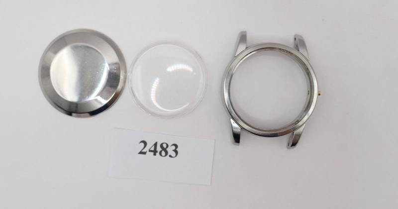 Omega Seamaster 2849-2 Sc Gehäuse & Glas Ø 34mm in Edelstahl von AntikhandelStuttgart