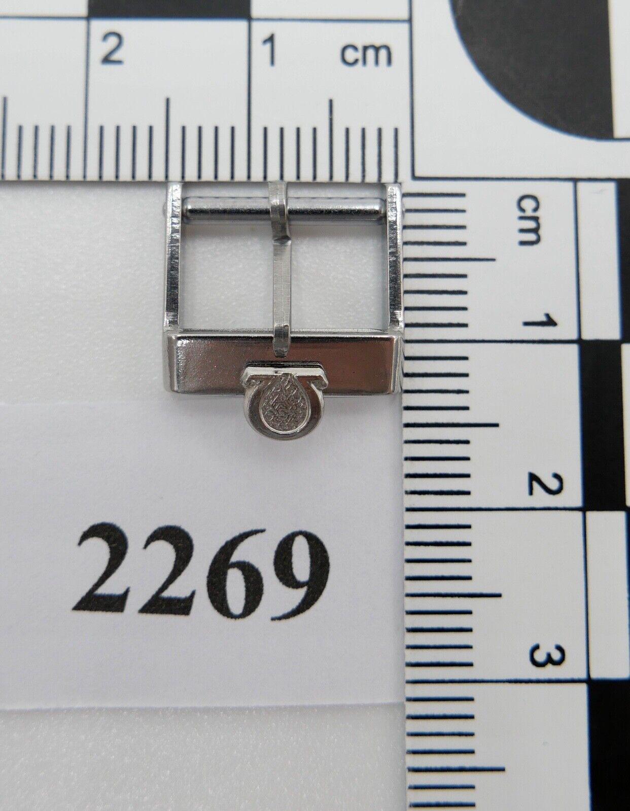 Original Alte Omega Dornschließe Edelstahl Armbanduhr 12mm Clasp Buckle von AntikhandelStuttgart