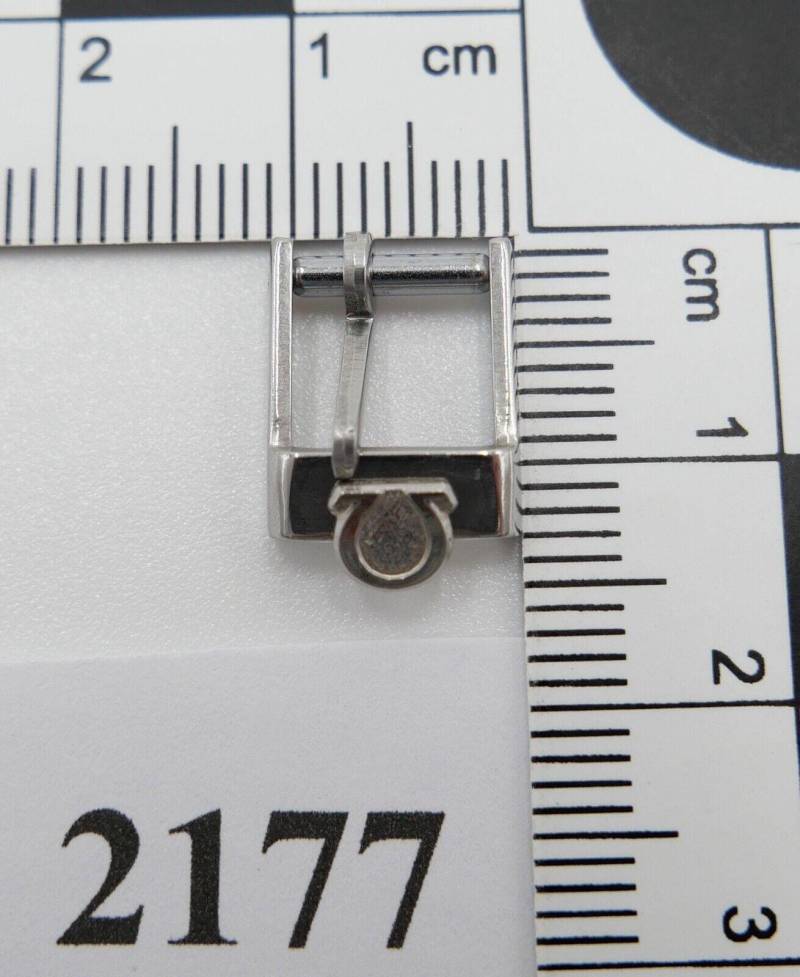 Original Alte Omega Dornschließe Edelstahl Armbanduhr 8mm Clasp Buckle von AntikhandelStuttgart