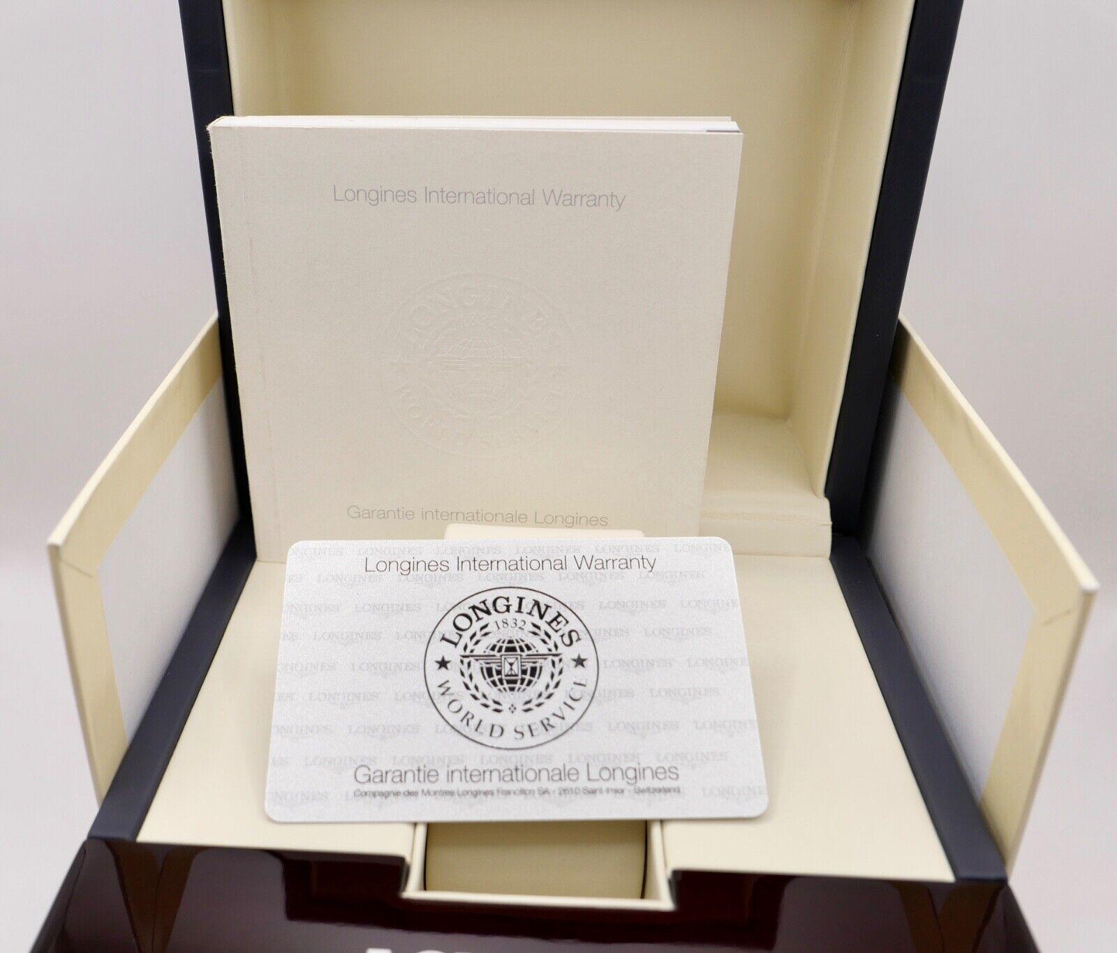 Original Longines Uhrenbox Mit Uhrenkarte Umkarton Garantie von AntikhandelStuttgart