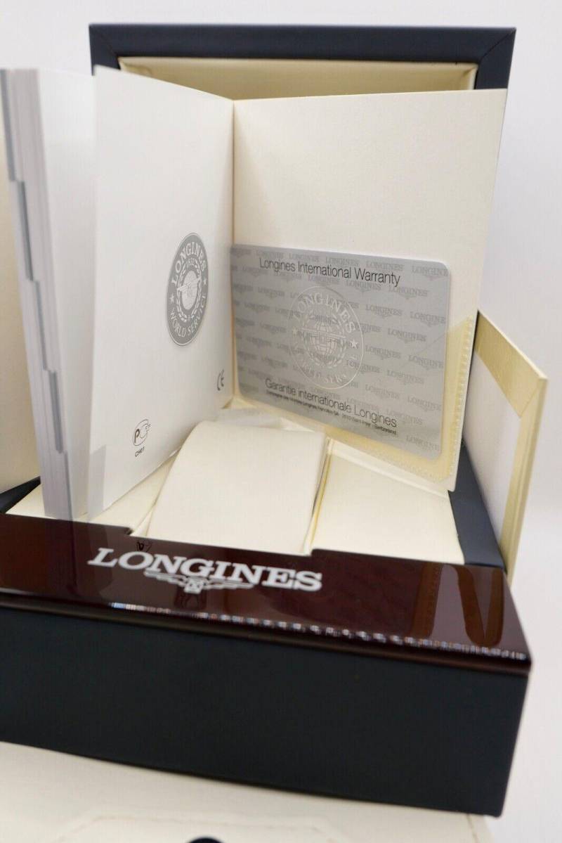 Original Longines Uhrenbox Mit Uhrenkarte Umkarton Garantie Original Longines Uhrenbox Mit Uhrenkarte Umkarton Garantie von AntikhandelStuttgart
